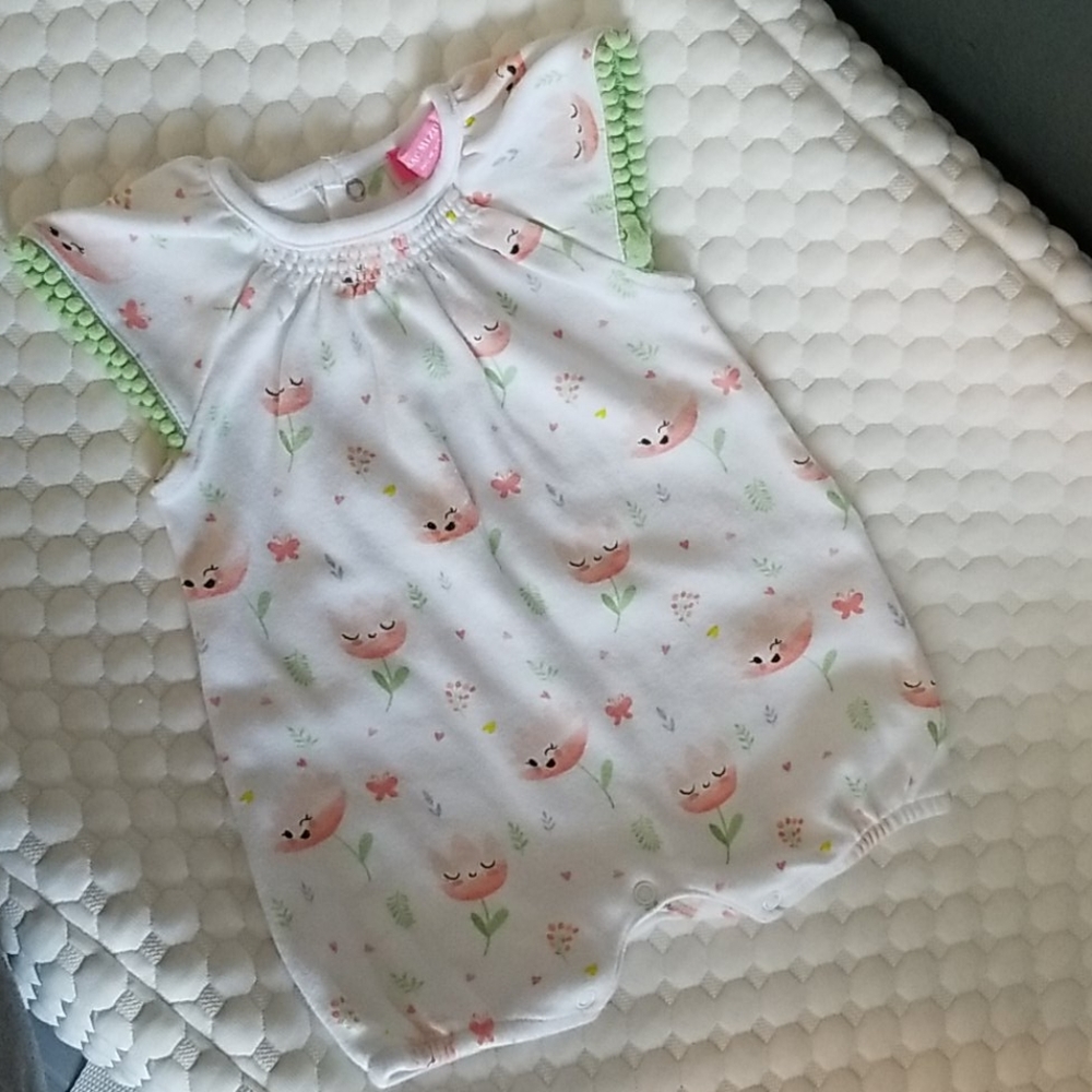 Cute Flower Romper